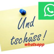 Whatsapp – die erste Woche ohne
